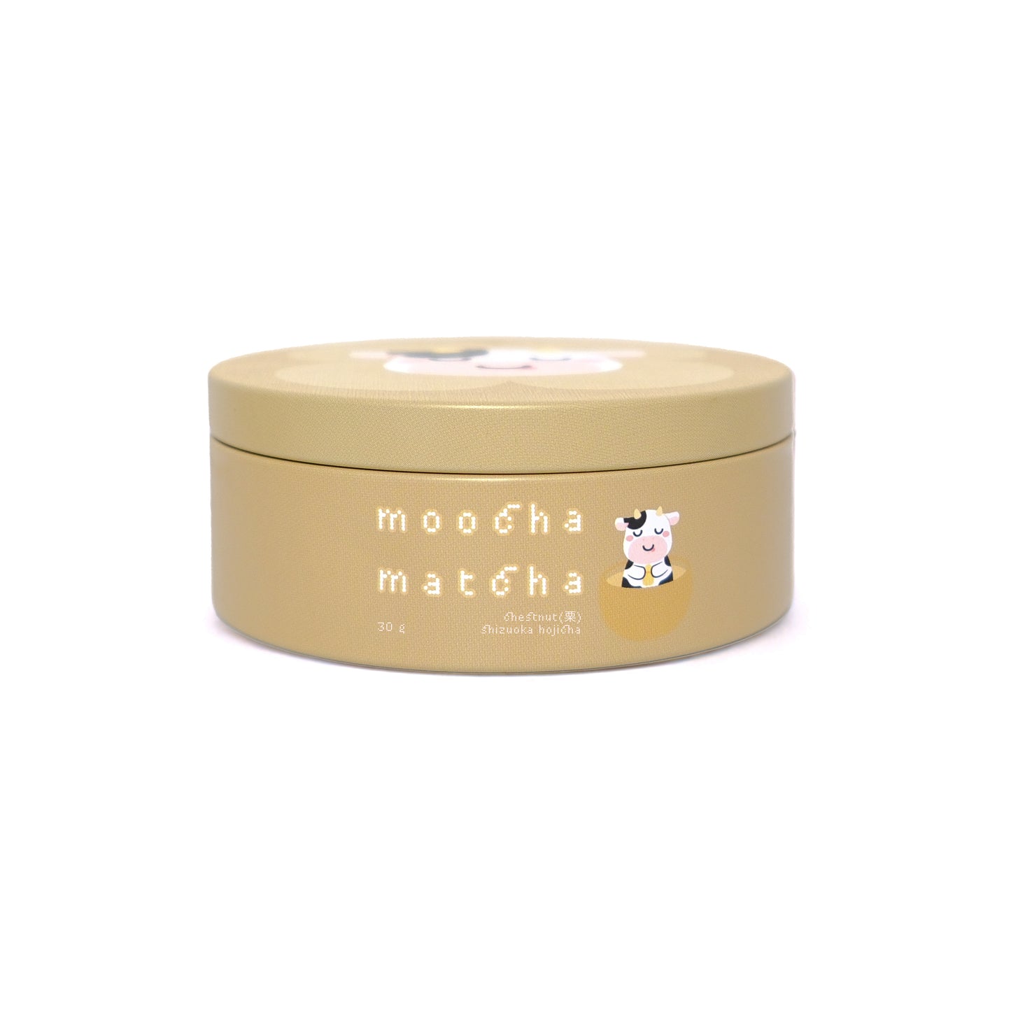 Moocha Chestnut Shizuoka Hojicha-Brown tin