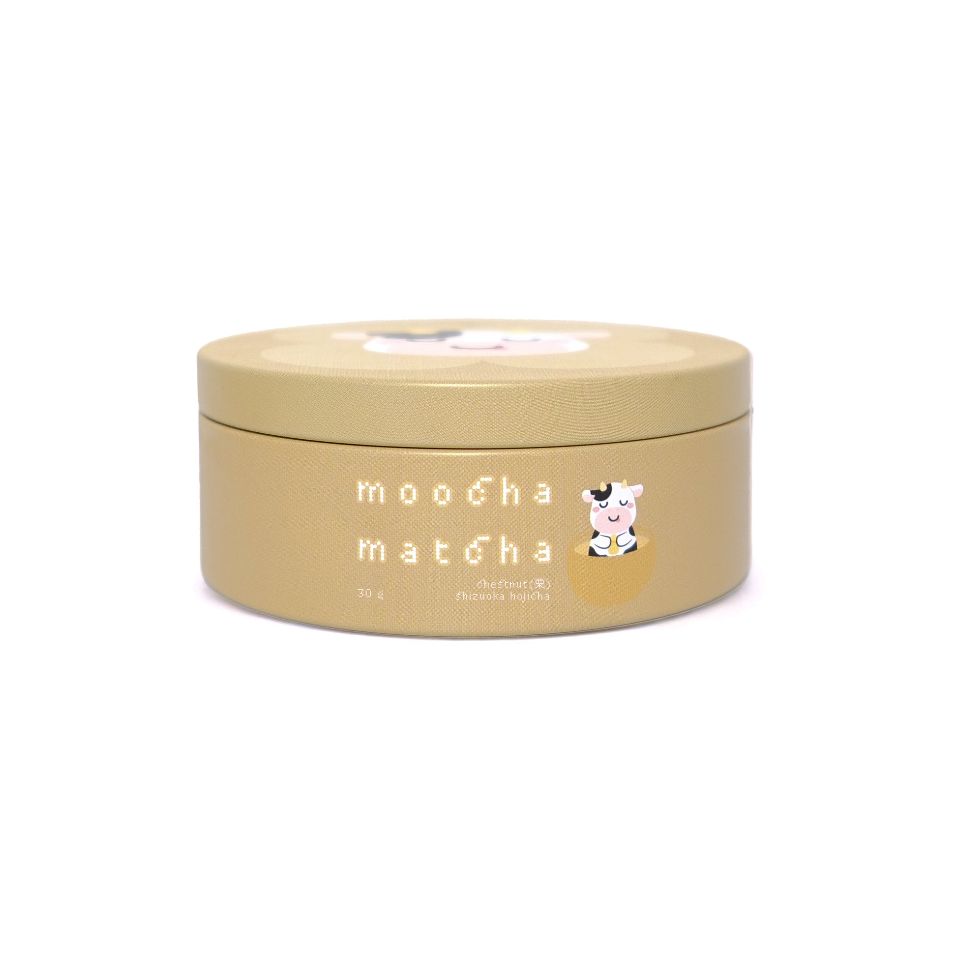 Moocha Chestnut Shizuoka Hojicha-Brown tin