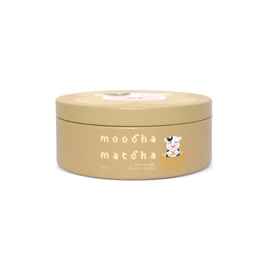 Moocha Chestnut Shizuoka Hojicha-Brown tin
