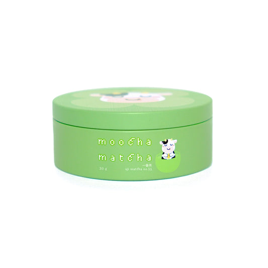 Moocha Uji matcha no.11-Green tin